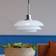 Dyberg Larsen DL31 Glass Opal/Chrome Pendant Lamp ∅ 31cm