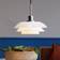 Dyberg Larsen DL31 Glass Opal/Chrome Pendant Lamp ∅ 31cm