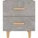vidaXL 811979 Concrete Grey Bedside Table 35x40cm 2pcs