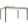 vidaXL Pavilion with Slatted Roof - Cream 3x4 m