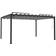vidaXL Pavilion with Slatted Roof - Anthracite 3x4 m