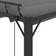 vidaXL Pavilion with Slatted Roof - Anthracite 3x4 m
