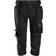 Snickers 6142 AllRoundWork 3/4 Pirate Trousers - Black