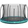 Salta Comfort Edition Ground Trampoline 366cm + Safety Net Green