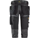 Snickers 6142 AllRoundWork 3/4 Pirate Trousers - Steel Grey/Black