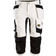 Snickers 6142 AllRoundWork 3/4 Pirate Trousers - White/Black