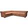 vidaXL Chesterfield Brown Soffa 260cm 6-sits