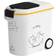 Curver Silhouette Dry Dog Food Container 35L White/Grey
