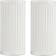 aida Groovy White Pepper Mill, Salt Mill 2pcs 9cm