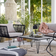 Bloomingville Mundo Black/Beige Loungestuhl 72cm