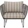 Bloomingville Mundo Black/Beige/Dark Green Lounge Chair 72cm