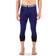 Mons Royale Cascade Merino Base Layer 3/4 Legging - Blue Camo