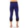 Mons Royale Cascade Merino Base Layer 3/4 Legging - Blue Camo