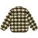 Liewood Nolan Pile Teddyfleecejacka - Check Army Brown/Dark Sandy (LW18052-1572)