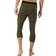 Mons Royale Cascade Merino Base Layer 3/4 Legging - Dark Olive