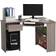 Homcom L Shaped Corner Grey Writing Desk 70x120cm