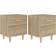 vidaXL 811977 Sonoma Oak Nachttisch 35x40cm 2Stk.