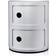 Kartell Componibili Silver Storage Cabinet 32x40cm
