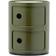 Kartell Componibili Green Storage Cabinet 32x40cm