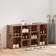 vidaXL Shoe With Shelf Storage Bench