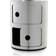 Kartell Componibili Chrome Storage Cabinet 32x40cm