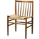 FDB Møbler J80 Smoked Oak/Nature Køkkenstol 82cm