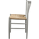 FDB Møbler J80 Agate Grey Beech/Nature Kitchen Chair 82cm