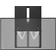 Deltaco Office Manual Height Adjustable Display 90 kg