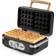 Domo Sandwich Waffle Grill 3-in-1 Inky Black
