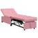 vidaXL Bäddsoffa 3-i-1 Utdragbar Design Rosa Sammet Soffa 3-sits