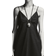 H&M Linen-Blend Beach Dress - Black