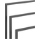 Physa Towel Stand 3 Bars 65 cm
