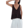 H&M Top mit volants damen - braun