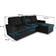 Letto Angolare Con Contenitore DL-KE10CL Divano 226cm Divano 3 Posti