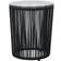 vidaXL 48138 - Black Caféset, 1 Bord inkl. 2 Stolar