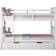 SlumberWorx Oliver Single White Bunk Bed 99x200cm