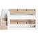 Flair Zeno Staircase Low with Storage White Oak Bunk Bed 112.5x241cm