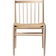FDB Møbler J80 Beech/Soap/Nature Kitchen Chair 82cm