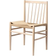 FDB Møbler J80 Beech/Soap/Nature Kitchen Chair 82cm