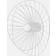 Globen Lighting Ray Brushed White Ceiling Flush Light ∅ 60cm