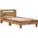 vidaXL 874112 Old Wood Frame Bed 90x200cm