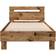 vidaXL 874112 Old Wood Frame Bed 90x200cm