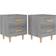 vidaXL 817288 Sonoma Grey Bedside Table 35x40cm 2pcs