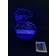 ShadysMC Shadys TNT LED Lampe Sort Bordlampe