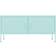 vidaXL 336230 Mint Green TV Bench 35x50cm