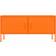 vidaXL 336228 Orange TV-bänk 35x50cm
