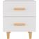 vidaXL 811971 White Nattbord 35x40cm 2st