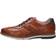 Bugatti Zapatos con cordón 'Simone' - cognac/gris
