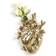 Seletti Love In Bloom Gold Vase 25cm