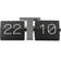 Karlsson Flip No Case Black Wall Clock 36cm